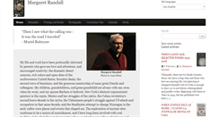 Desktop Screenshot of margaretrandall.org