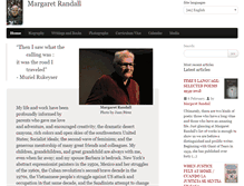 Tablet Screenshot of margaretrandall.org
